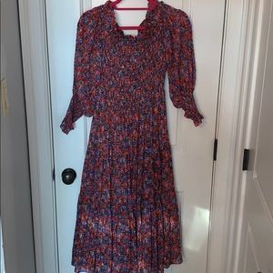 Off the shoulder Rebecca Taylor dress